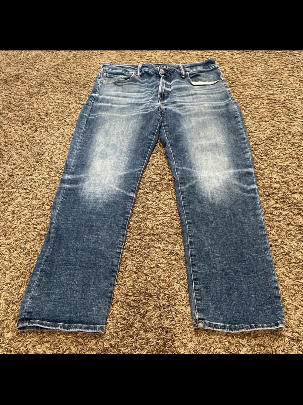 American Eagle air flex slim straight jeans size 36 x 30